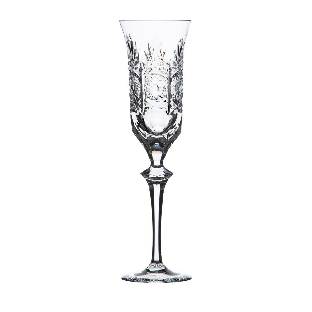 Champagne glass crystal Dresden clear (26,2 cm)