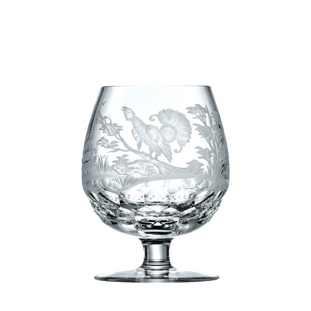 Cognacglas Kristall Jagd Auerhahn clear (10,6 cm)
