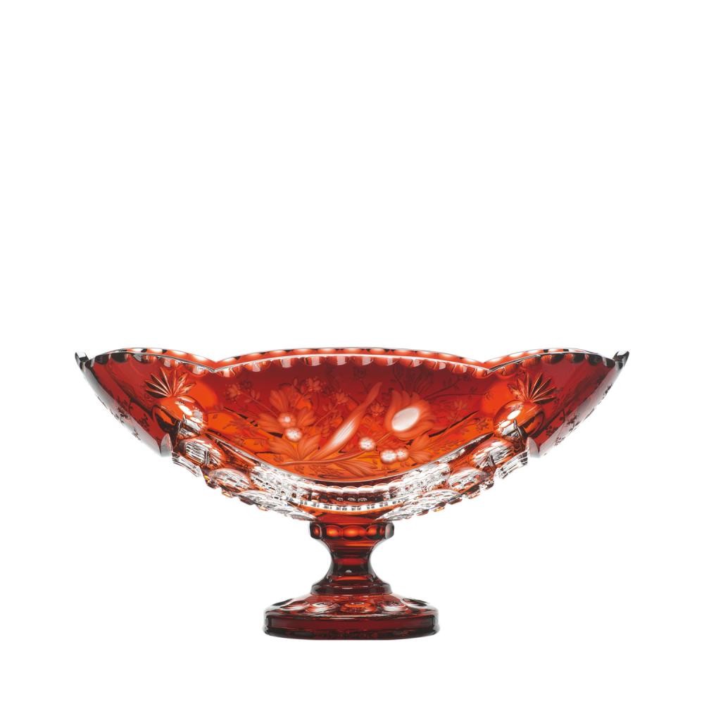 Jardiniere Kristallglas Tulipa rubin (40 cm)