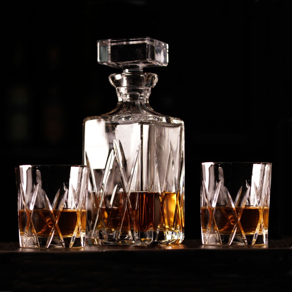Whiskey glass crystal London clear (9,3 cm) Whiskey glass crystal London clear (9,3 cm)