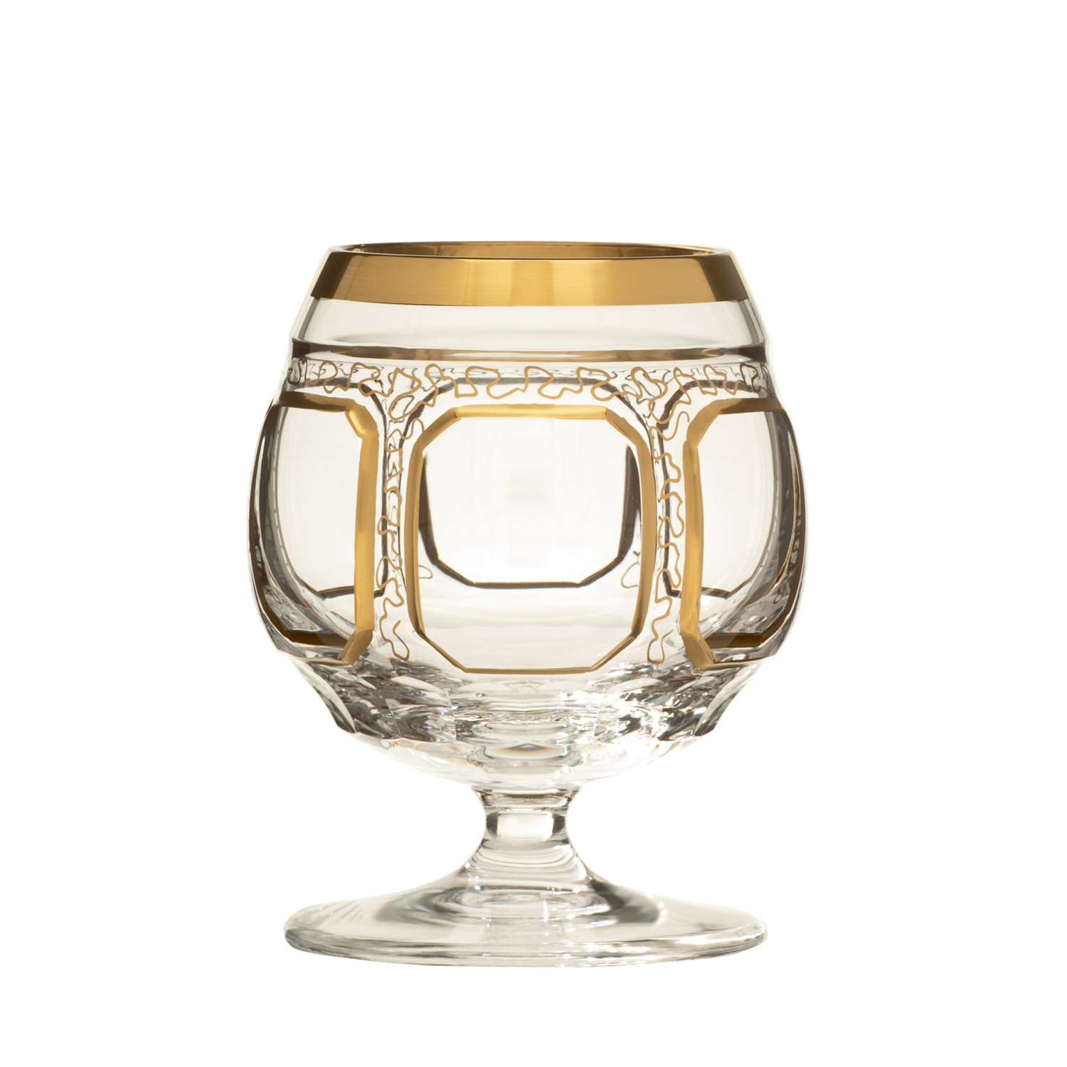 Cognac glass crystal antique clear (10,6 cm)
