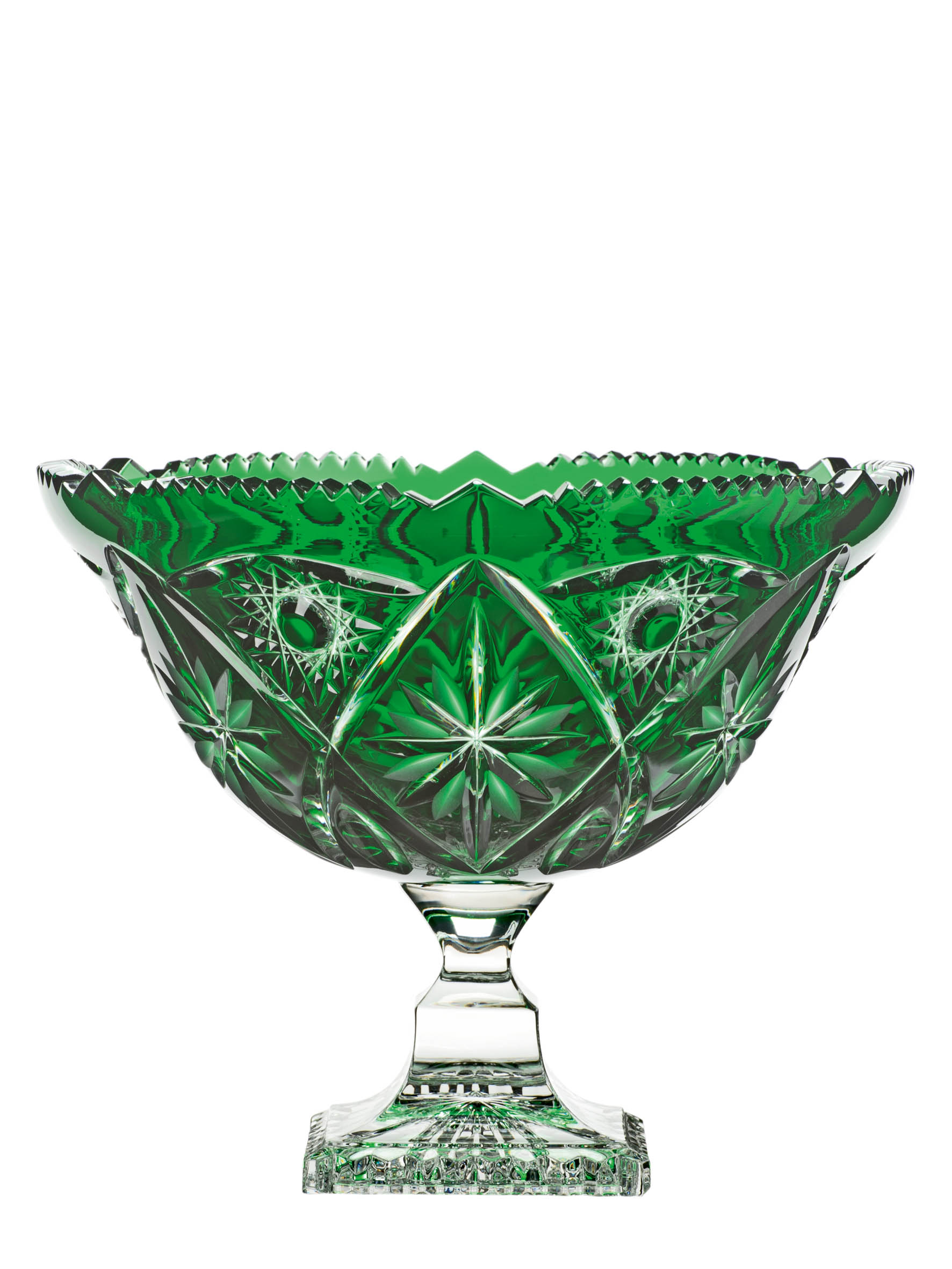 Bowl Crystal Nizza smaragd (25 cm)