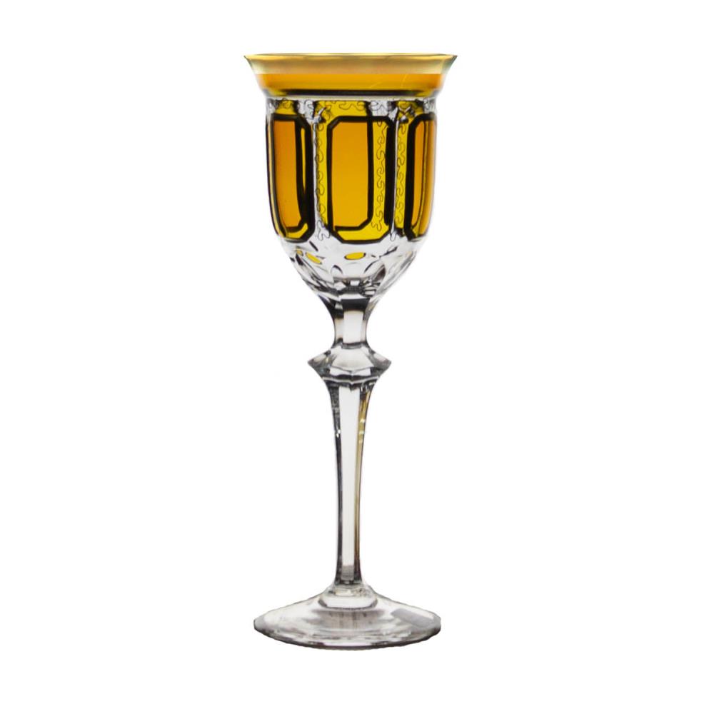 Wine glass crystal Antike amber (23,5 cm)