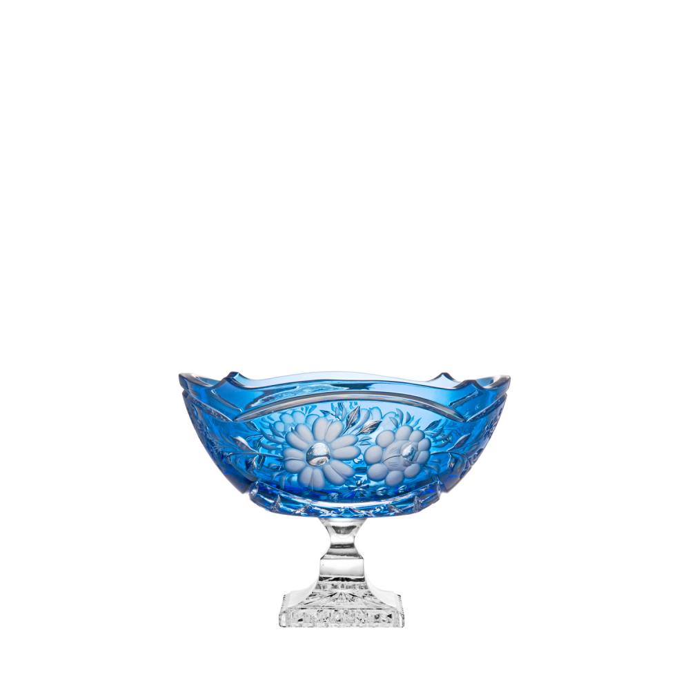 Schale Kristallglas Natalie aqua (26 cm)