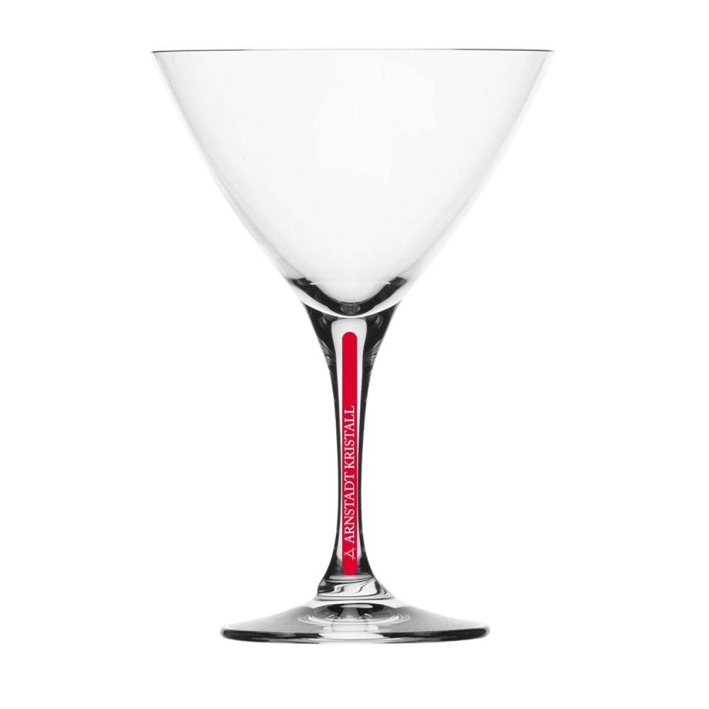 Cocktailglas Kristall Redstripe clear (17,4 cm)