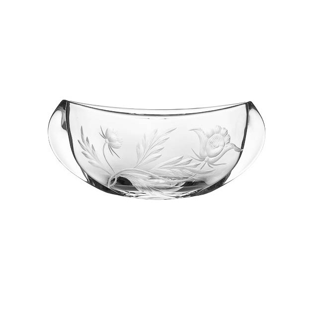 Bowl crystal Cleanline with engraving (30 cm)