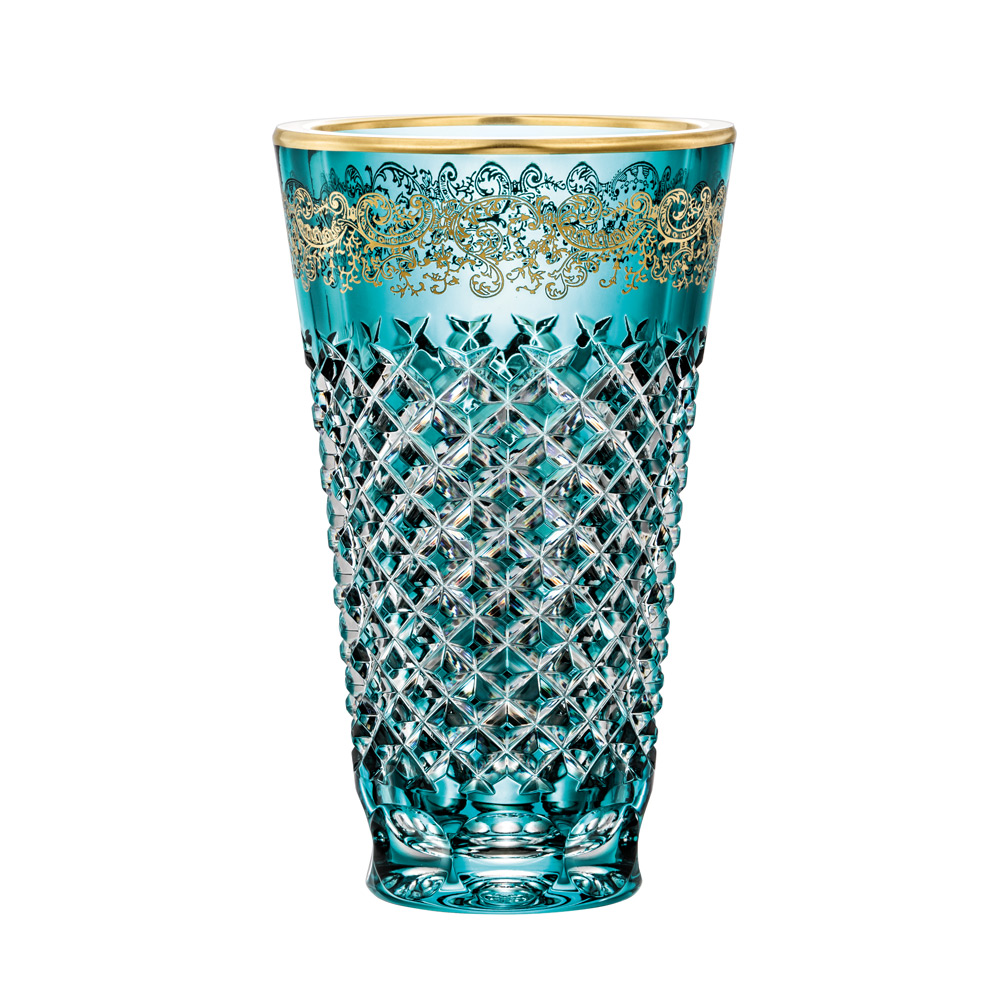 Vase Kristallglas Arabeske azur (23 cm)