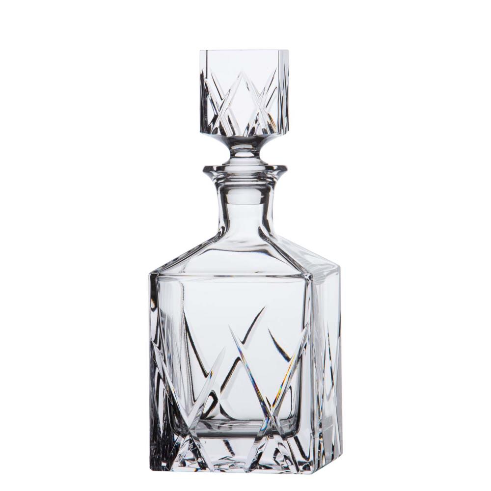 Whiskey decanter crystal London clear (25 cm)
