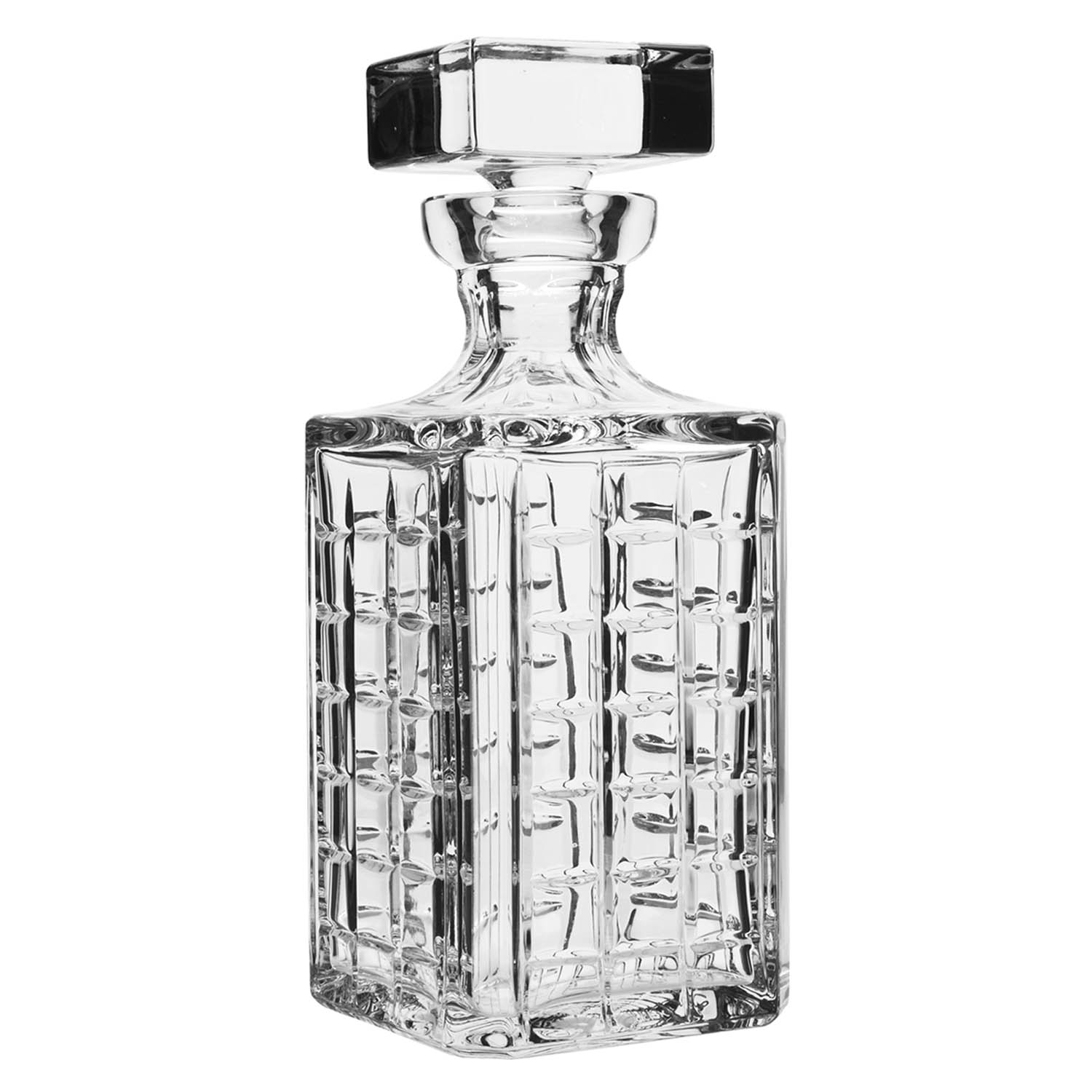 Whiskey decanter crystal Las Vegas clear (25 cm)