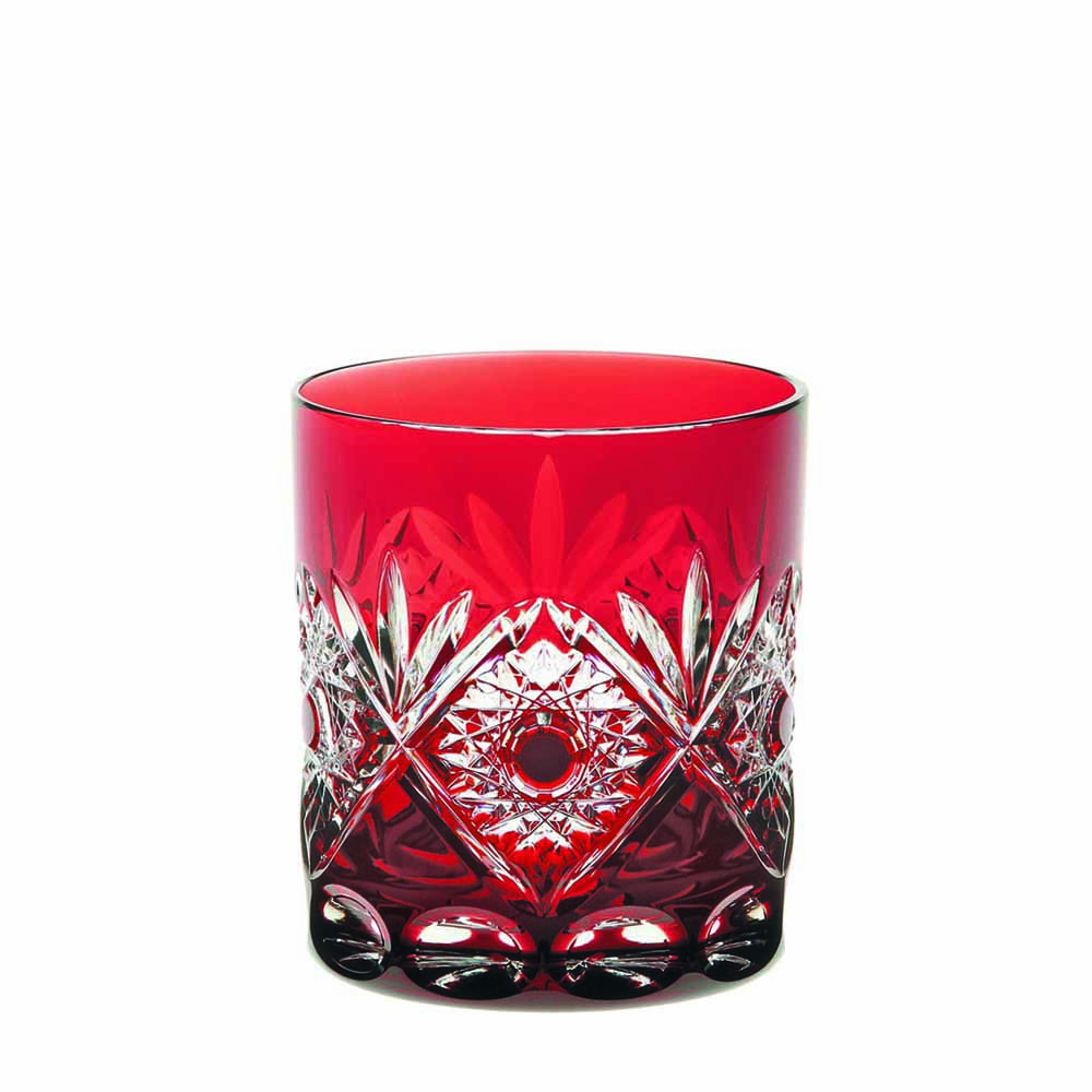 Whiskey Crystal glass Santra ruby red (11 oz)