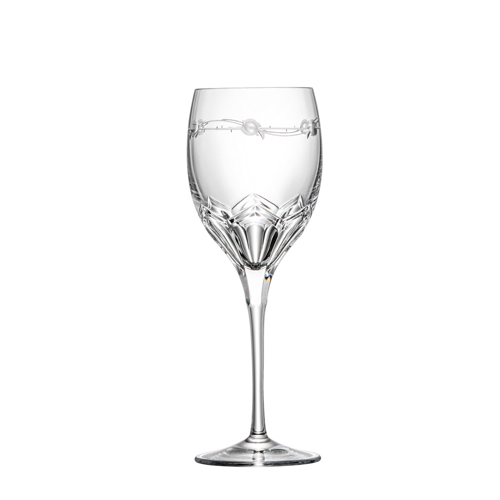 red wine glass crystal Lilly clear (24 cm)