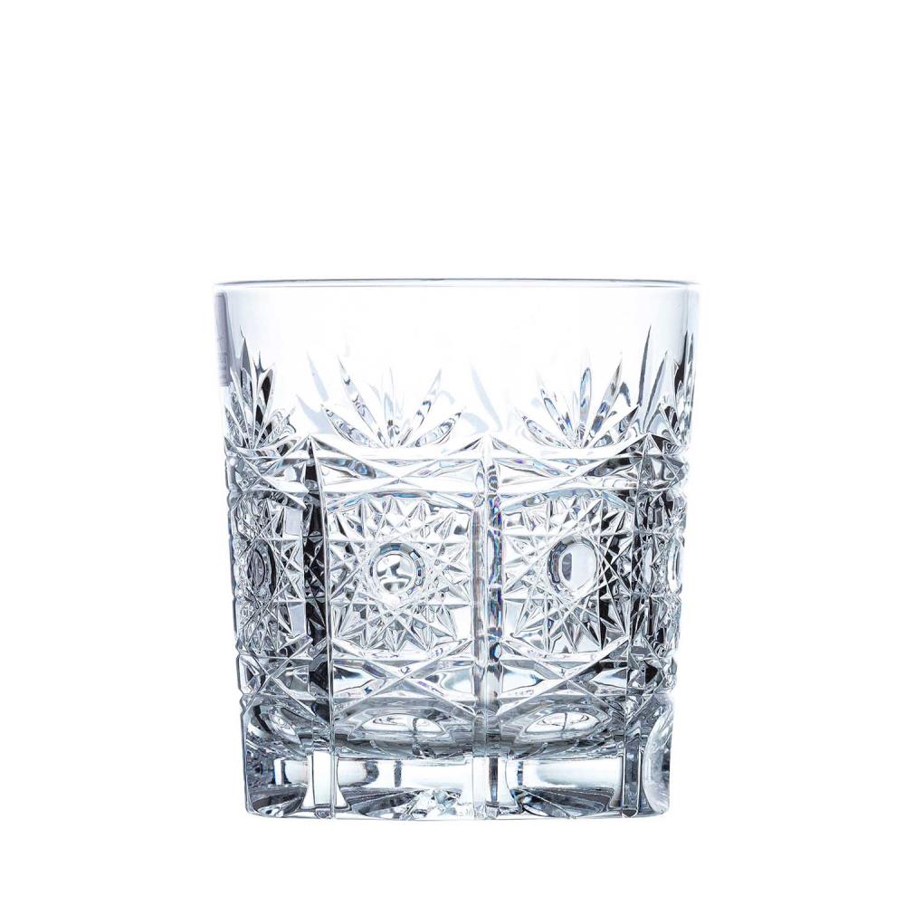Whiskey glass crystal Dresden clear (9,3 cm)