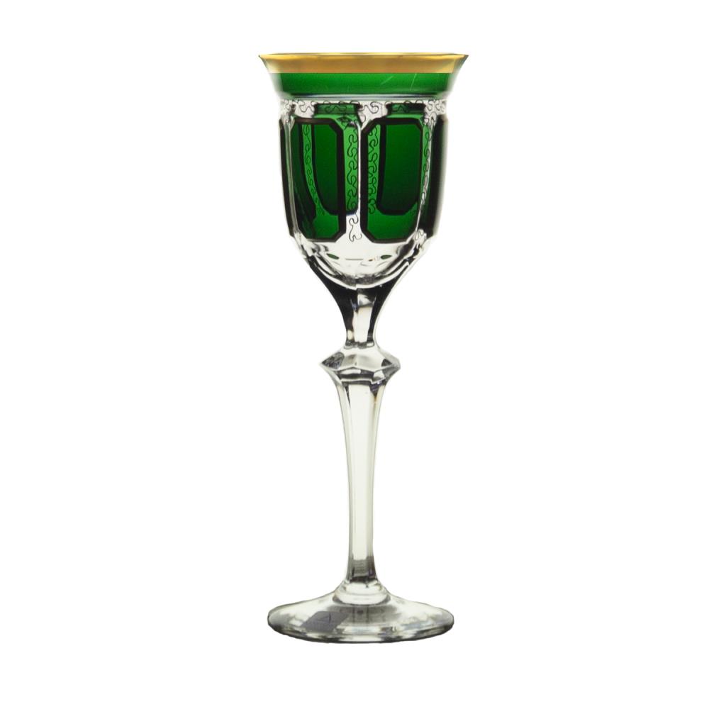 Weinglas Kristallglas Antike smaragd (23,5 cm)