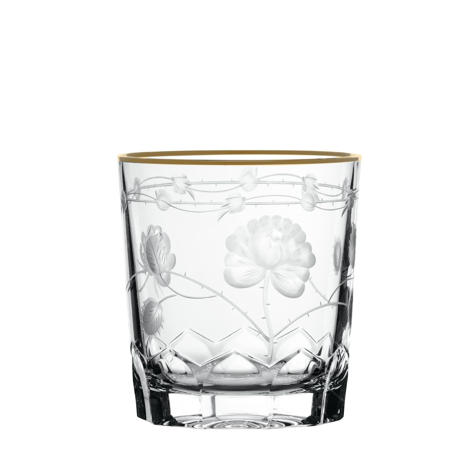 Whiskyglas Kristall Monrose Gold (9 cm)