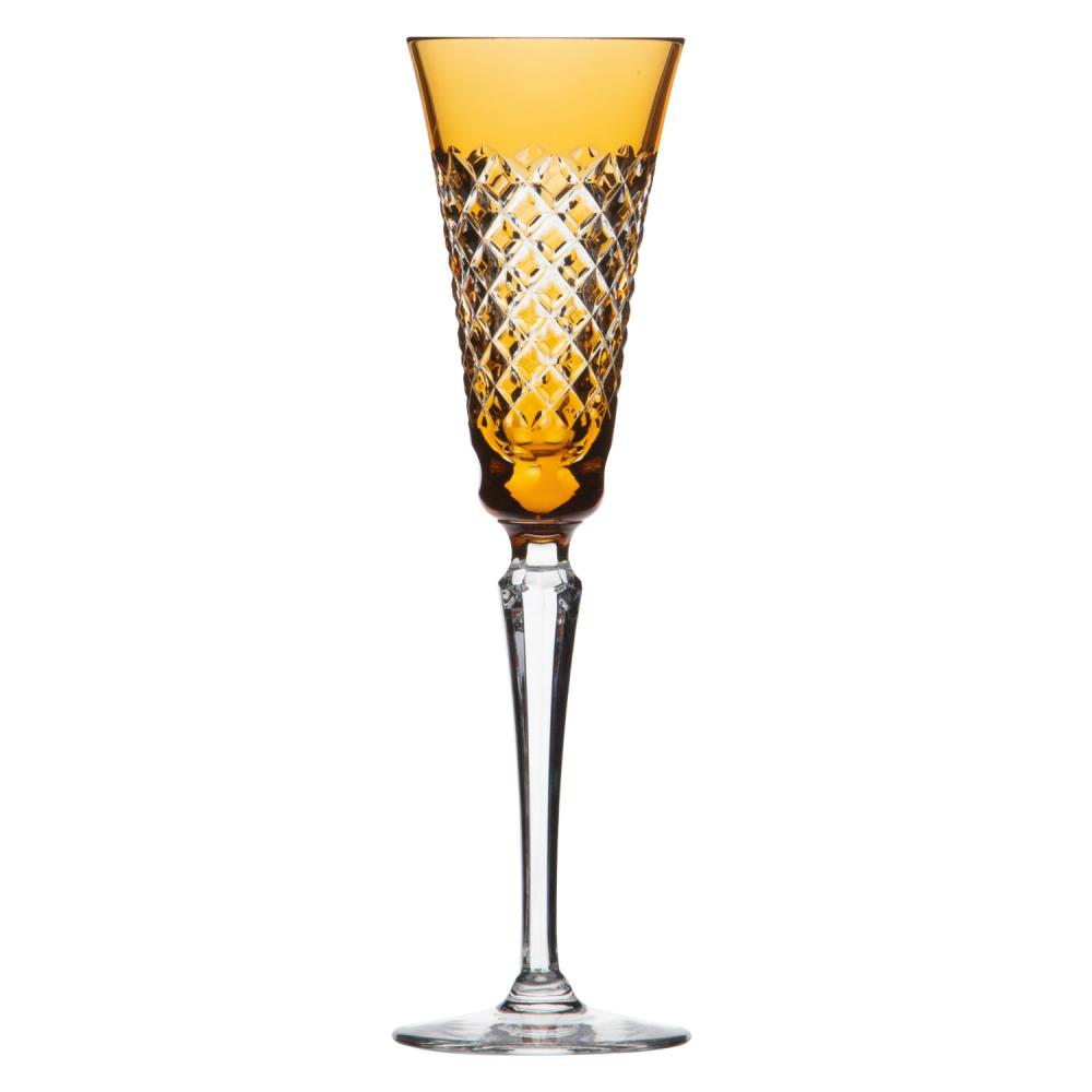 Champagne glass crystal Karo (26,9 cm)