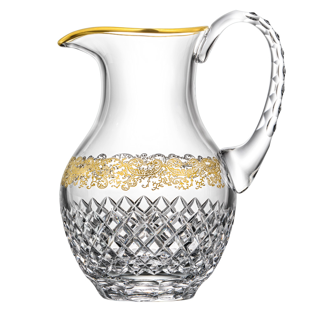 Jug Crystal Arabesque clear (25 cm)