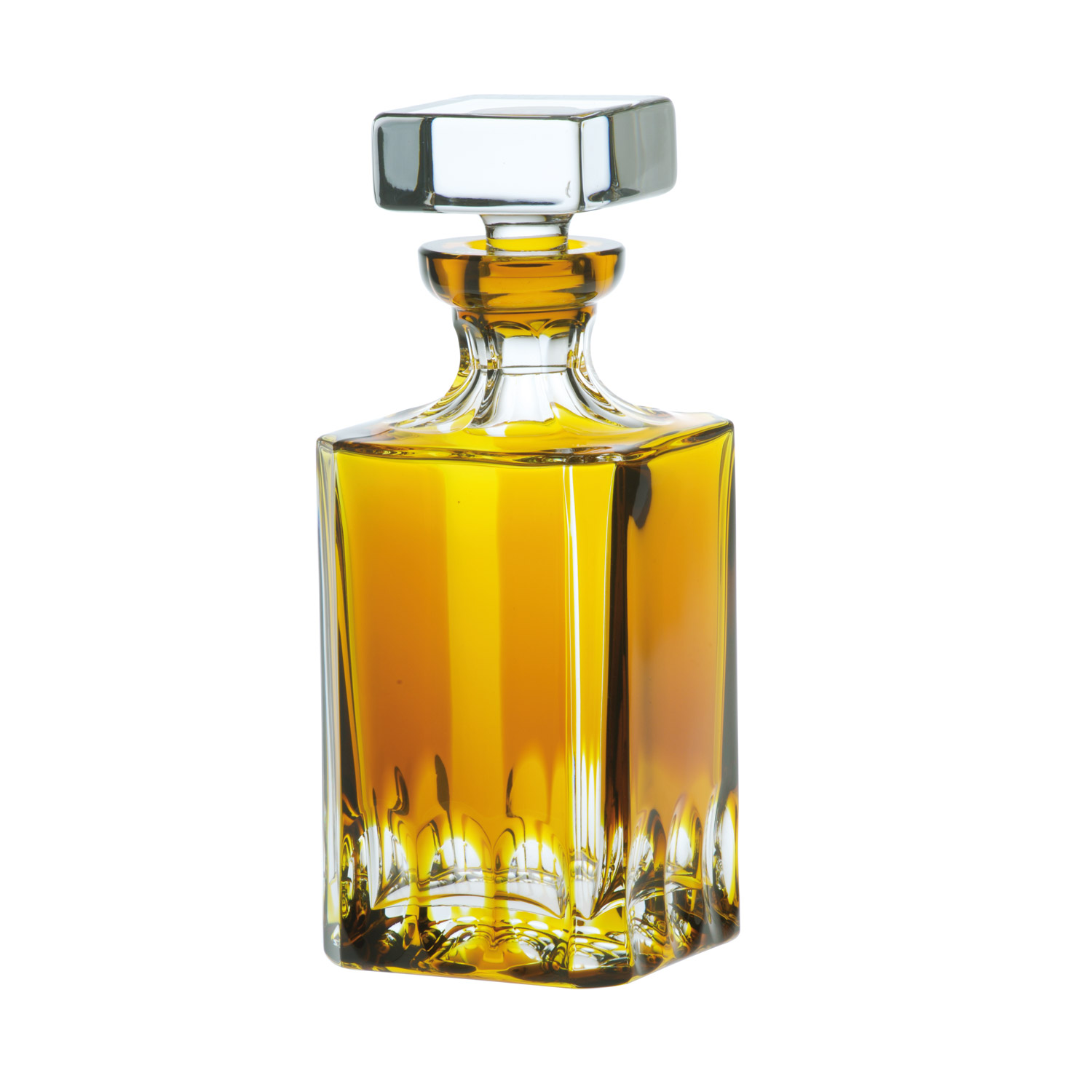 Whiskykaraffe Kristallglas Palais amber (25 cm)