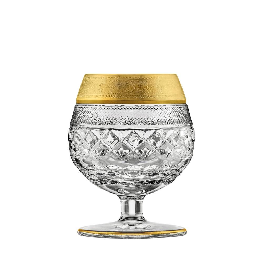 Cognac glass crystal Rococo clear (10.6 cm)