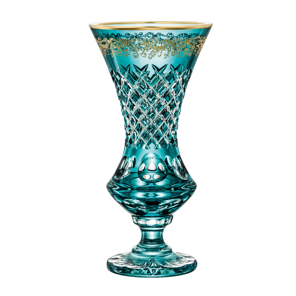 Vase Kristallglas Arabeske azur (34 cm)