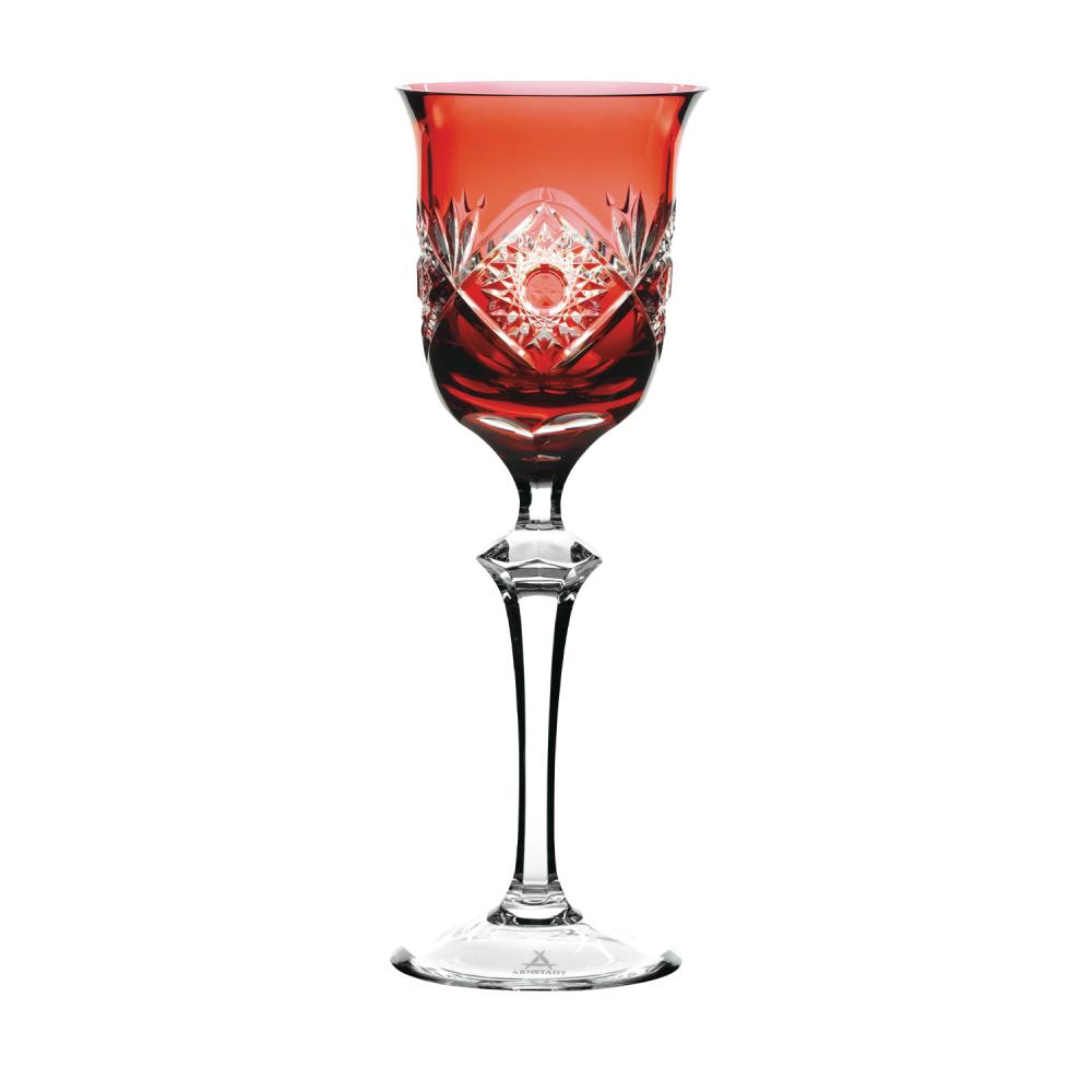 Weinglas Kristall Santra rubin (23,5 cm)