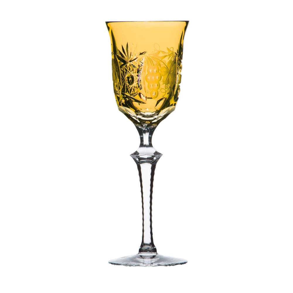 Weinglas Kristallglas Traube amber (23,5 cm)