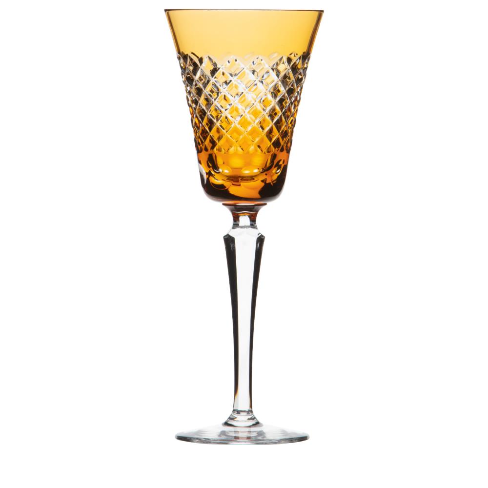 Red wine glass crystal Karo amber (24.8 cm)