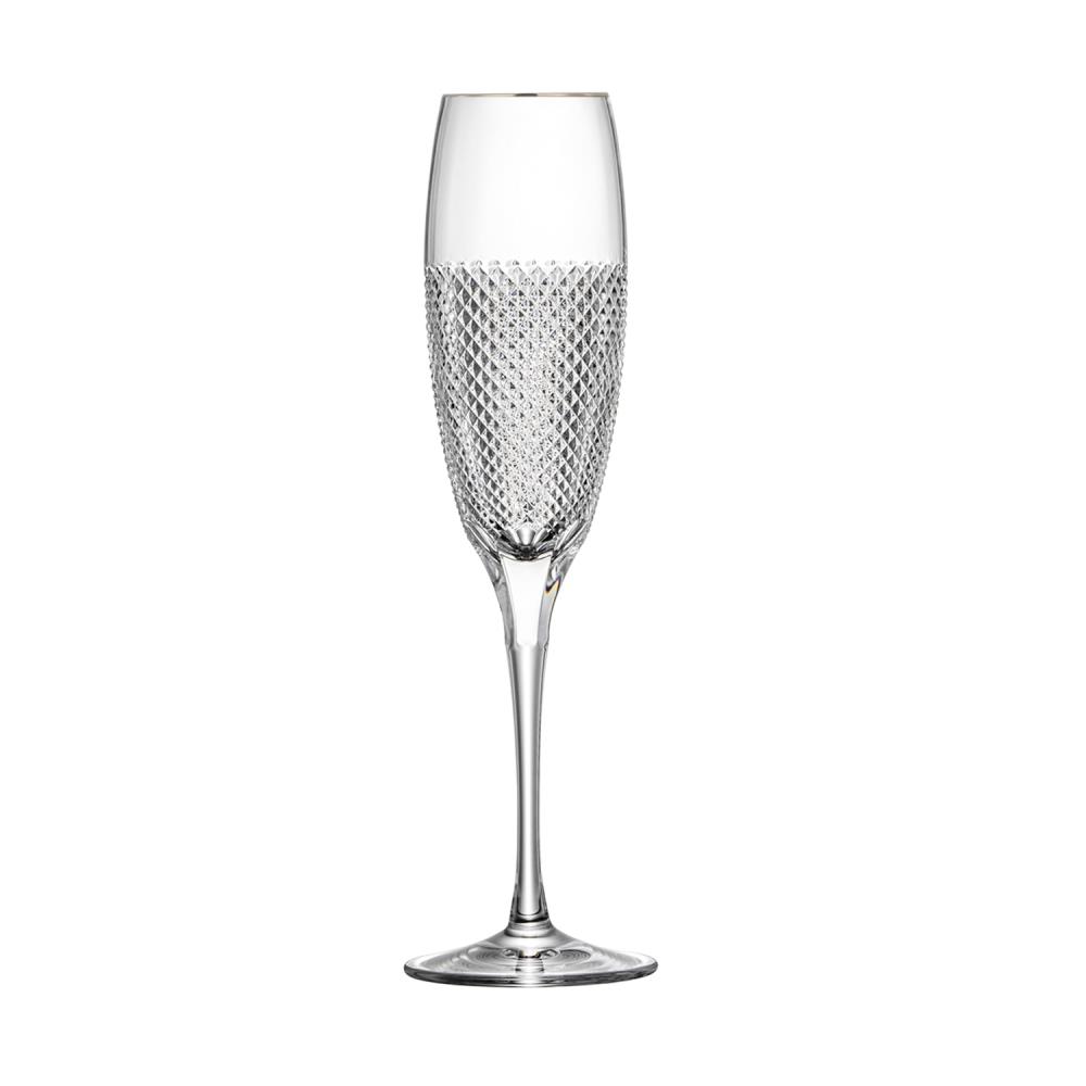 Champagne glass crystal Oxford platinum (25 cm)