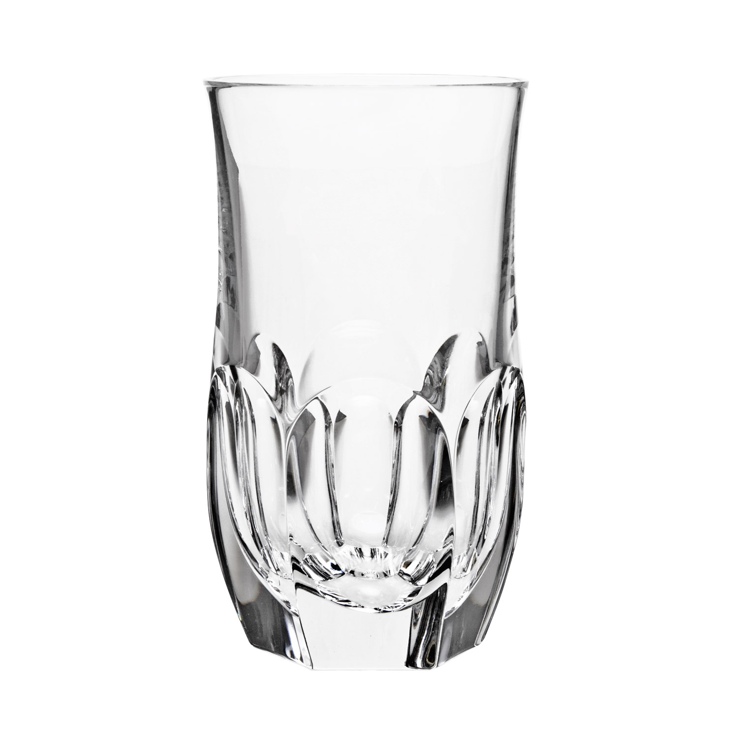 Longdrink glass crystal Palais Gold rim clear (13 cm)