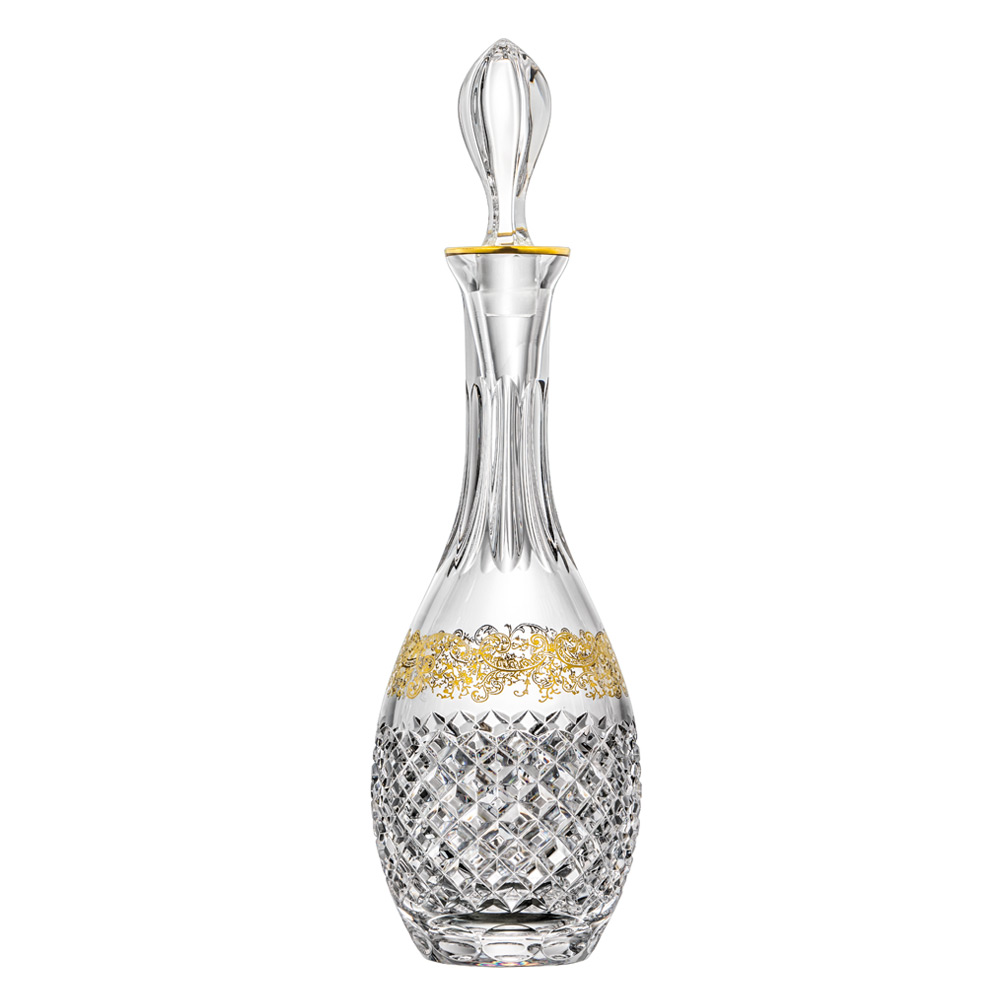 Wine carafe decanter crystal Arabeske clear (37.3 cm)