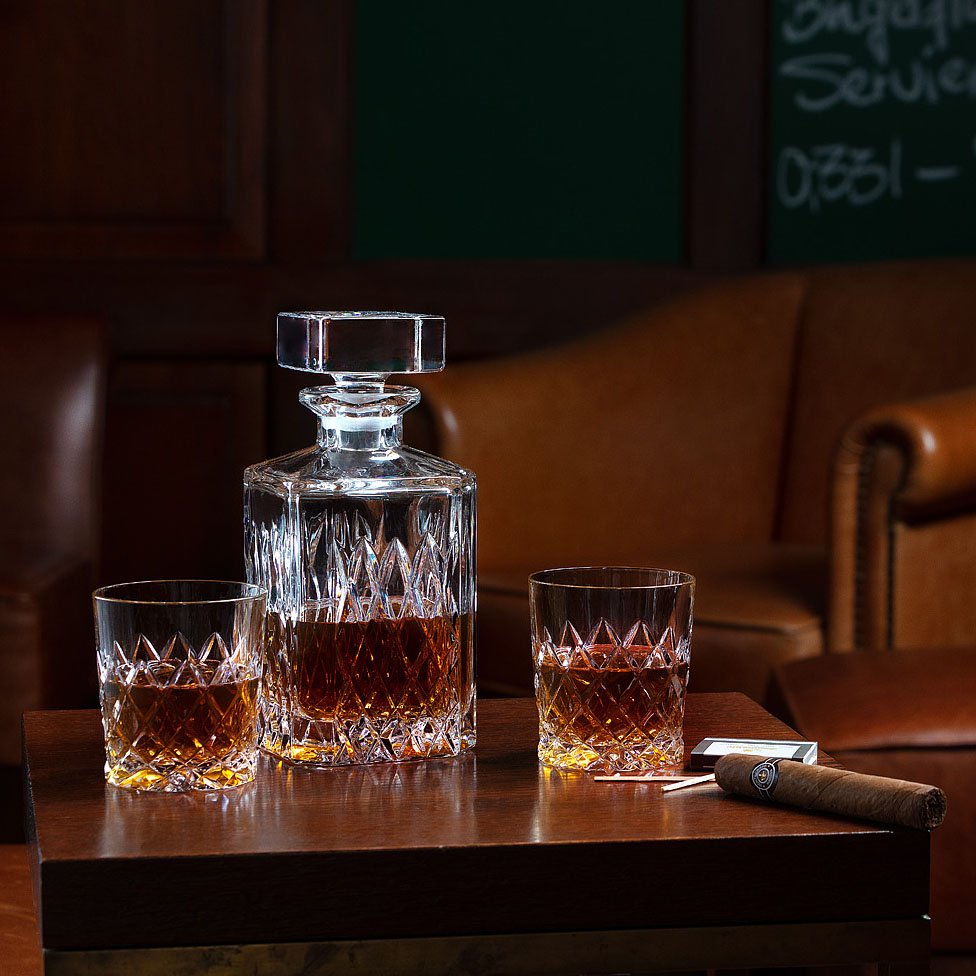 Whiskey decanter Crystal Venedig clear (25 cm) Whiskey decanter Crystal Venedig clear (25 cm)